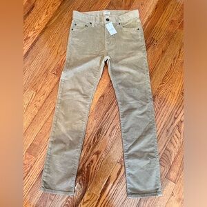 BRAND NEW, never worn JCREW (crewcuts) boys size 12 corduroy slacks
